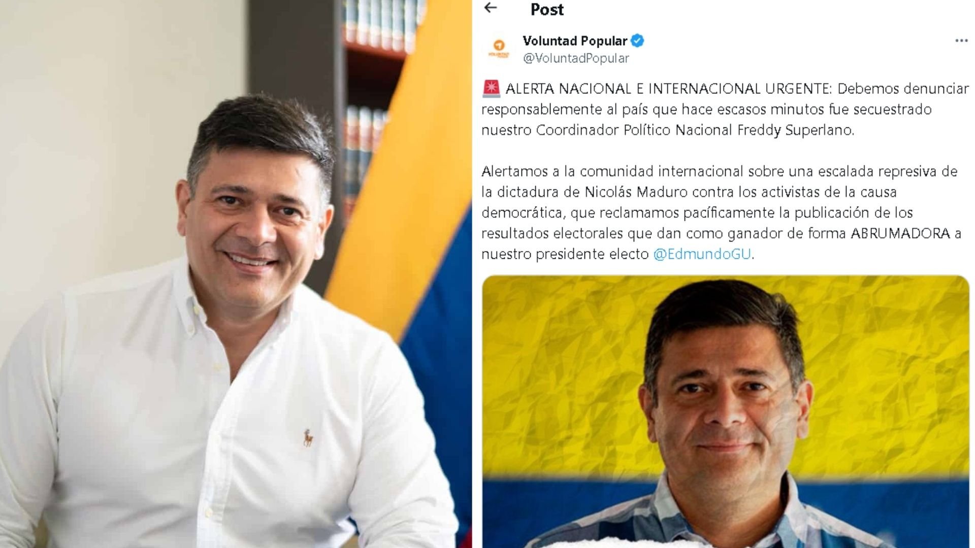 video:-detienen-al-dirigente-opositor-freddy-superlano-en-caracas