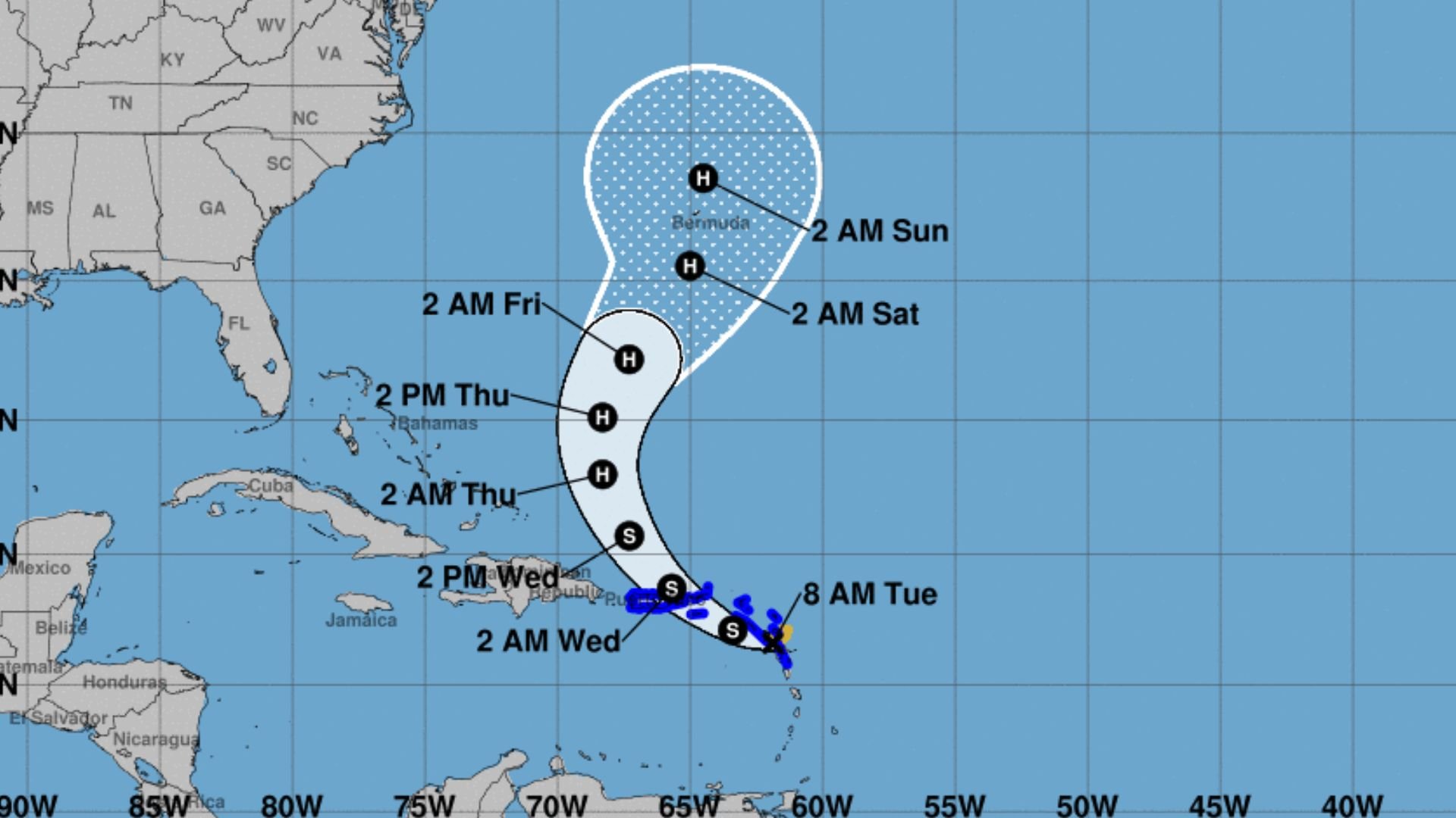 tormenta-tropical-ernesto-podria-convertirse-en-huracan-este-jueves