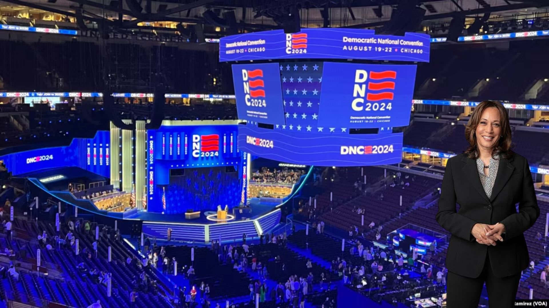 primer-dia-de-convencion-nacional-democrata-en-chicago-con-harris-como-candidata