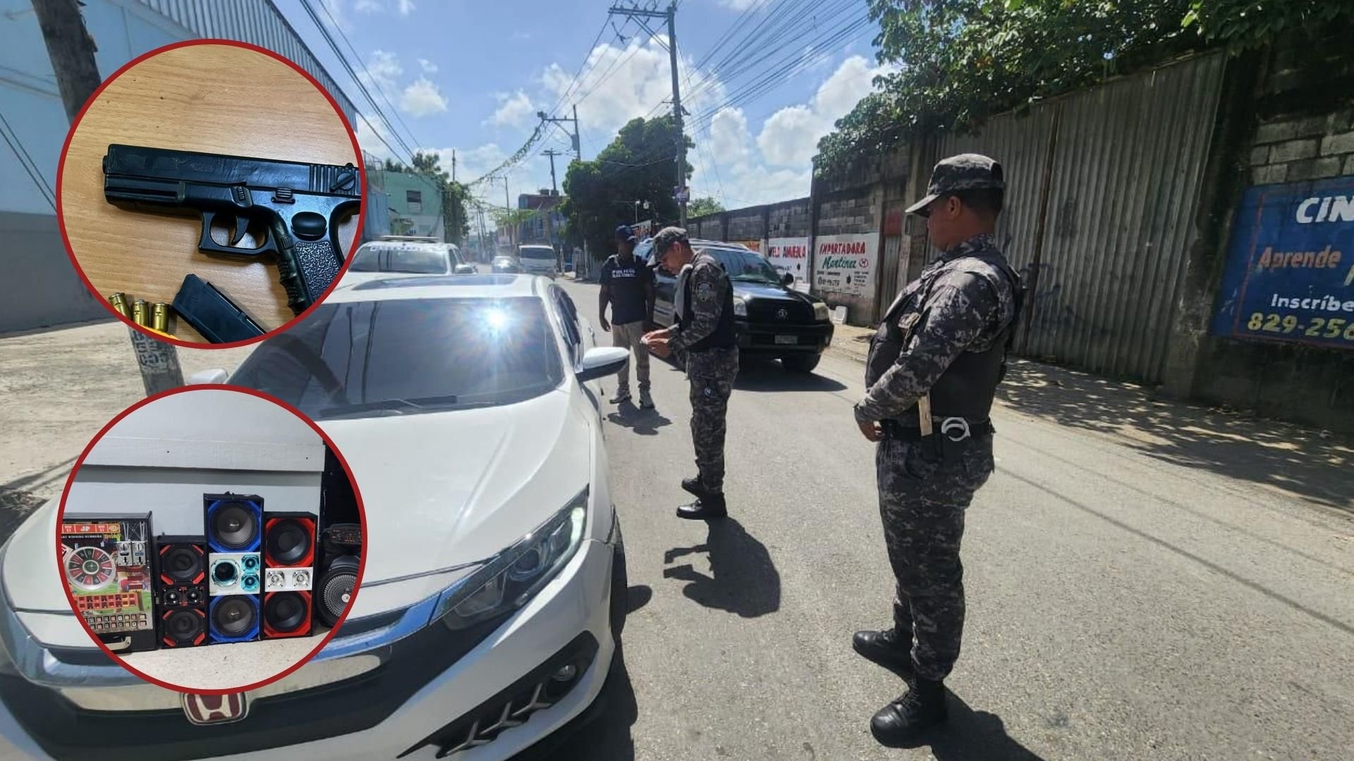 incautan-9-armas-de-fuego-y-apresan-31-personas-en-sdn