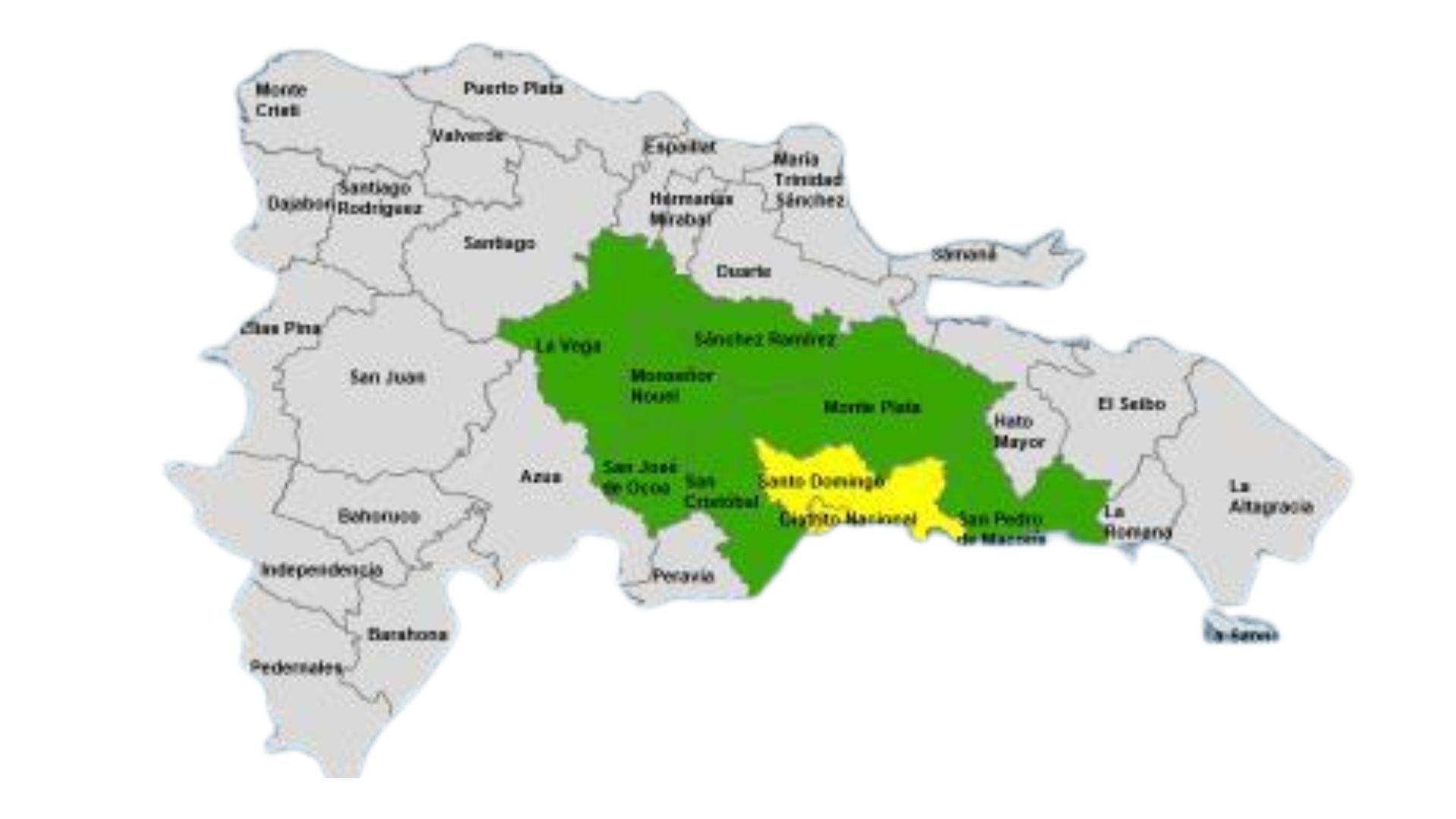 colocan-a-santo-domingo-y-el-distrito-nacional-en-alerta-amarilla-y-7-en-verde