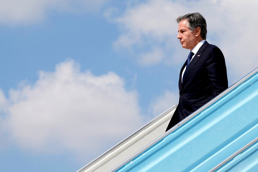 blinken-llega-al-pais-para-su-reunion-con-el-presidente-abinader