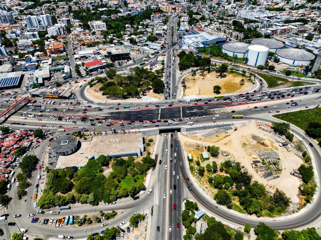 mopc-abrira-este-lunes-los-14-carriles-del-km9-de-la-autopista-duarte