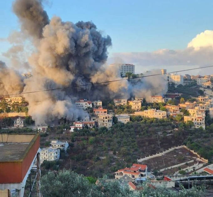 israel-lanza-su-«mayor»-ataque-aereo-contra-el-libano-desde-el-ano-2006