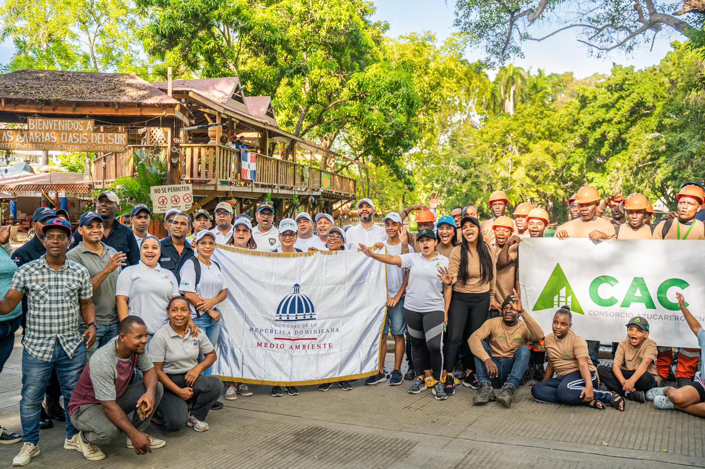 alcaldia-de-neiba,-cac,-oficina-senatorial-y-medio-ambiente-se-unen-en-jornada-de-limpieza-de-humedales