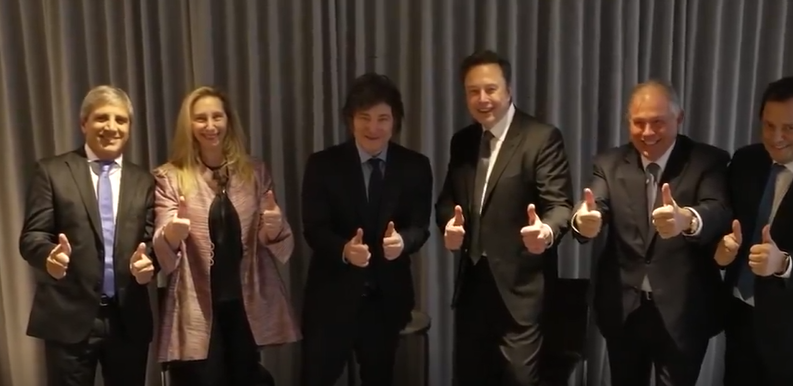 asi-fue-la-tercera-reunion-entre-el-presidente-de-argentina-y-el-magnate-elon-musk
