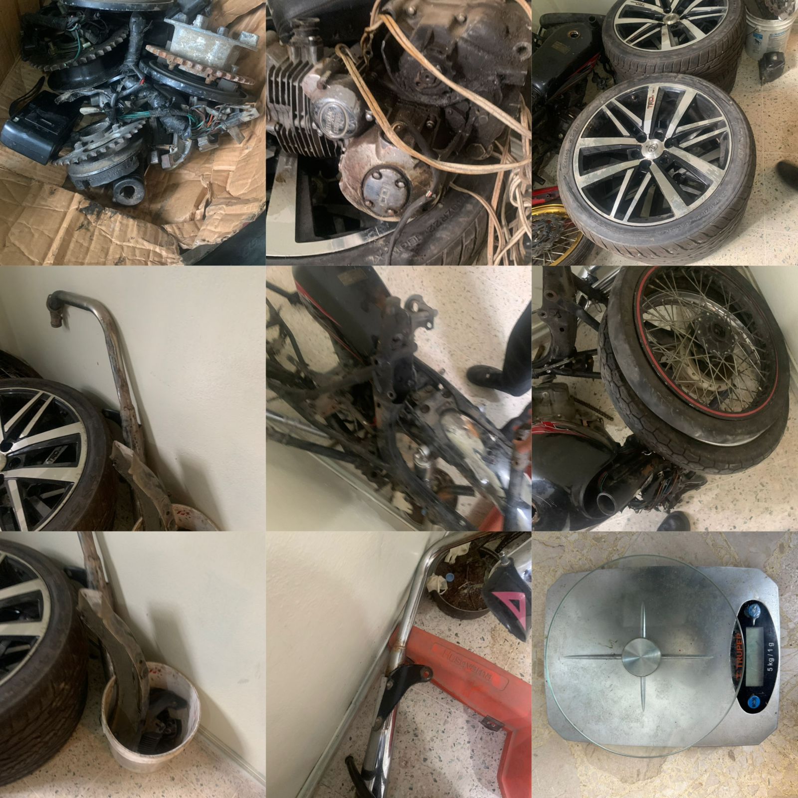 policia-incauta-objetos-robados-y-motocicletas-en-jarabacoa