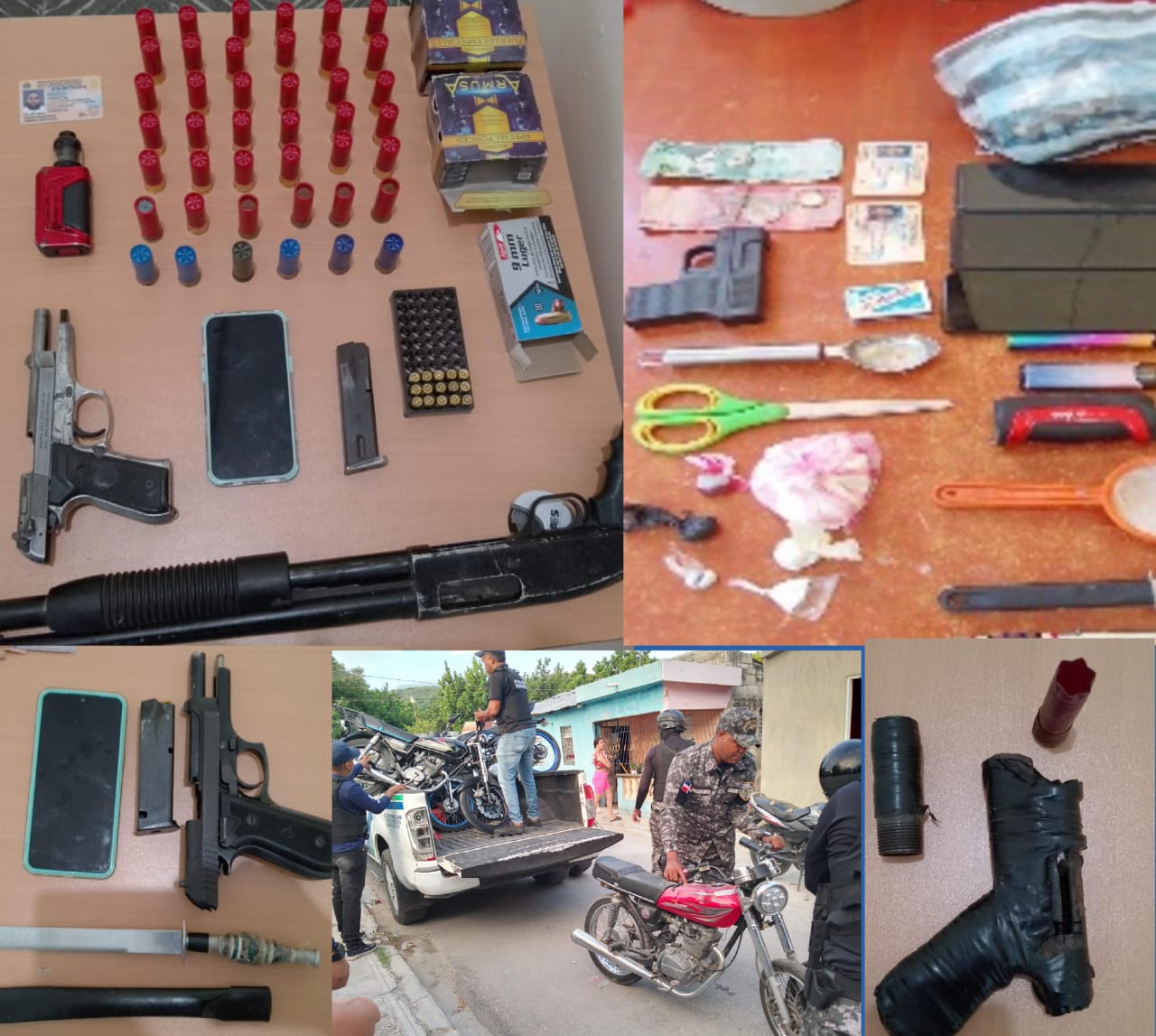 detienen-a-5-personas-e-incautan-drogas-y-armas-en-operativo