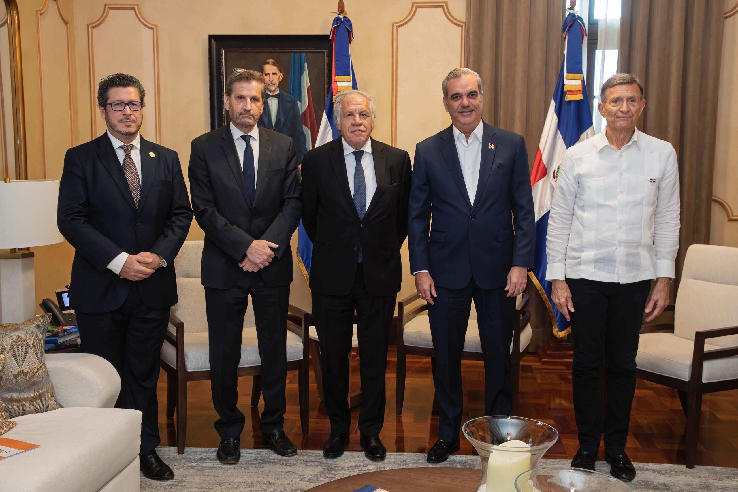 presidente-abinader-recibe-a-luis-almagro,-secretario-general-de-la-oea