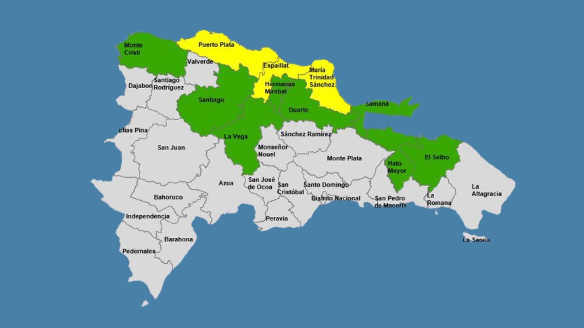 coe-aumenta-3-provincias-en-alerta-amarilla-y-mantiene-8-en-verde