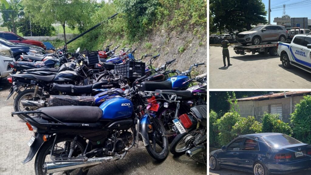 policia-nacional-recupera-mas-de-100-vehiculos-en-sdn