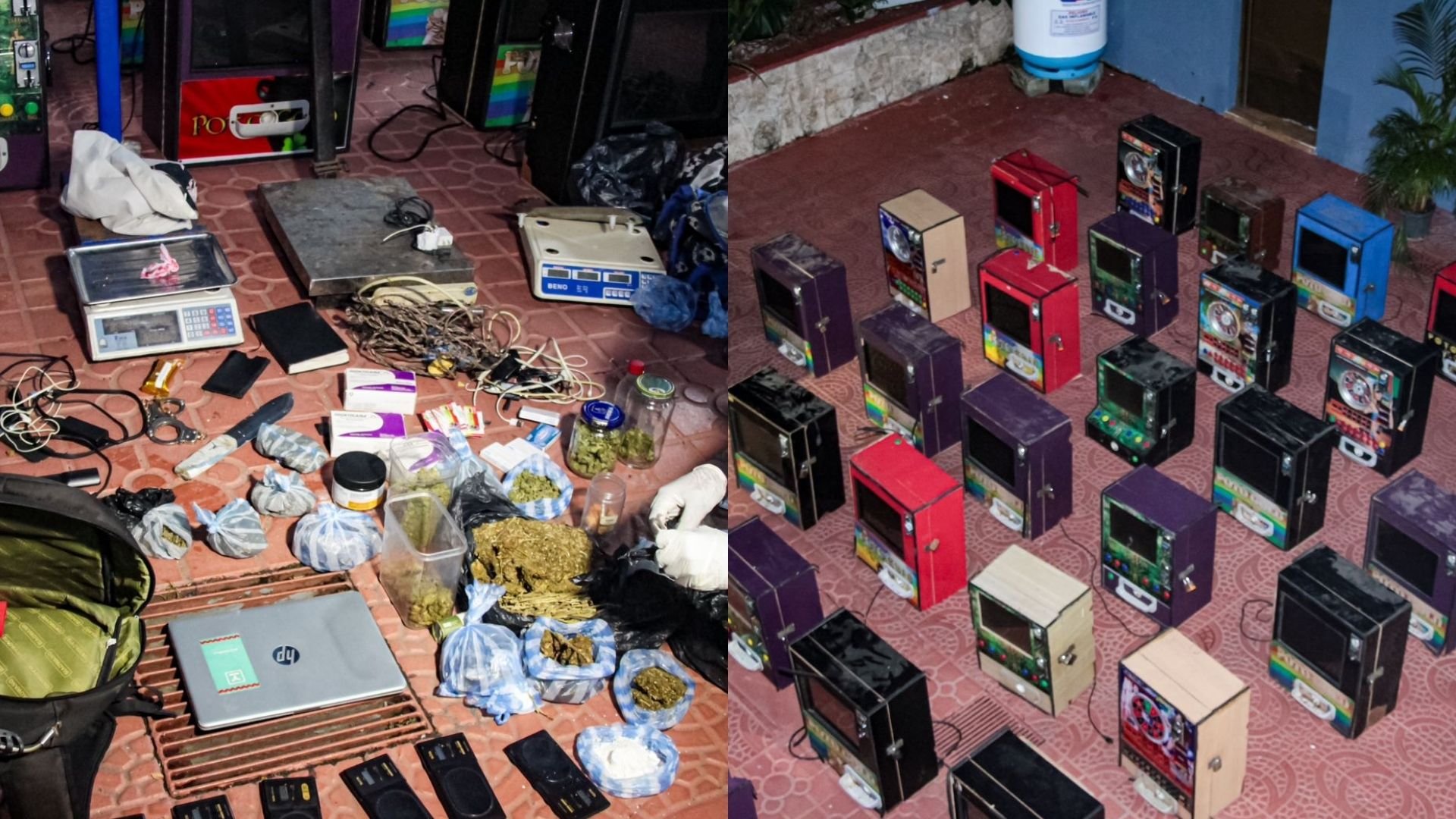dicrim-desmantela-4-puntos-de-drogas-y-ocupa-36-maquinas-tragamonedas-en-distrito-nacional