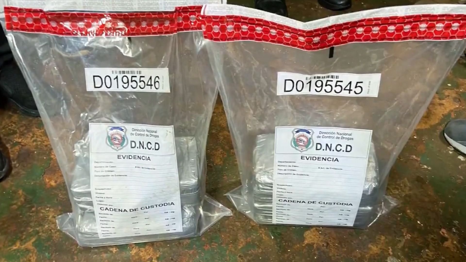 dncd-confisca-cuatro-paquetes-de-presunta-cocaina-en-puerto-santo-domingo