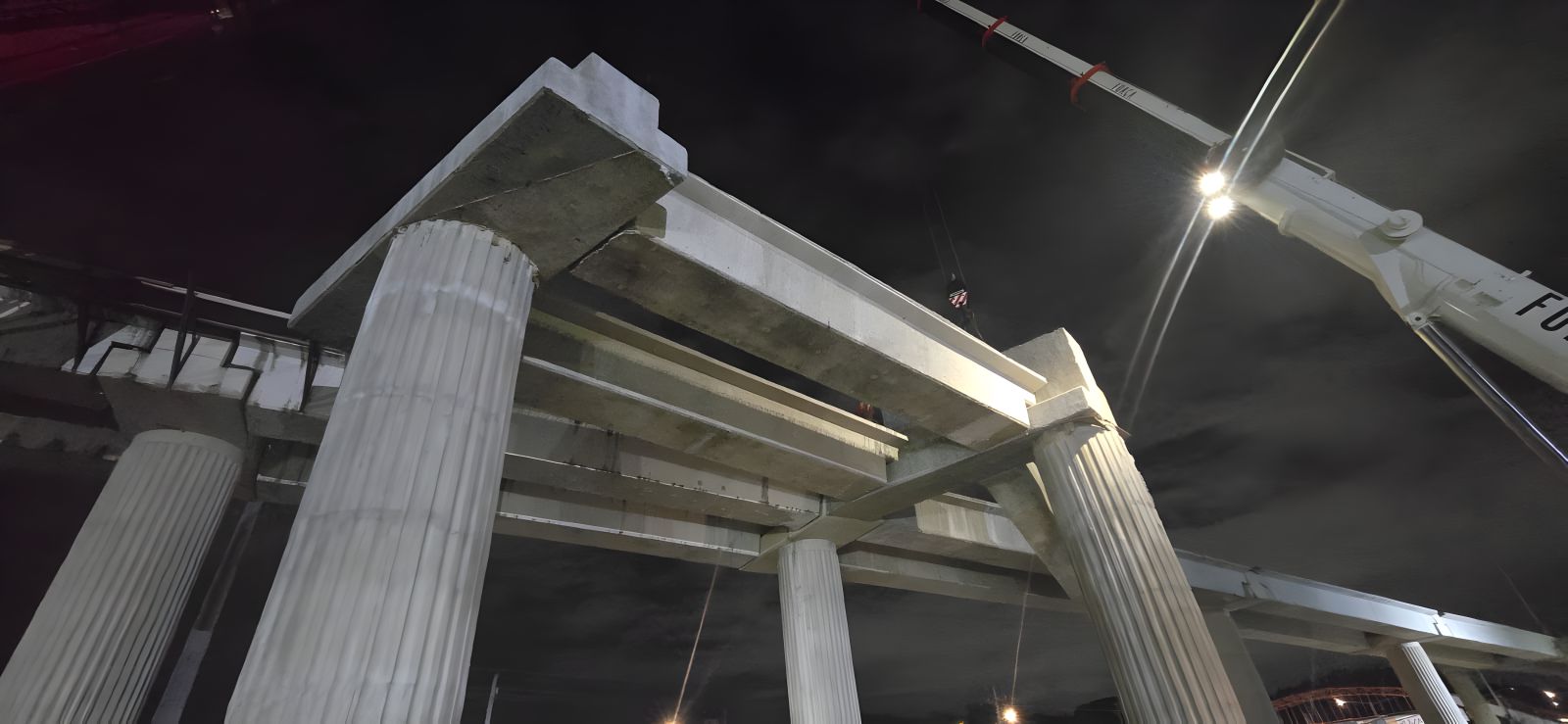 opret-coloca-primeras-vigas-de-la-linea-del-metro-en-la-prolongacion-27-de-febrero