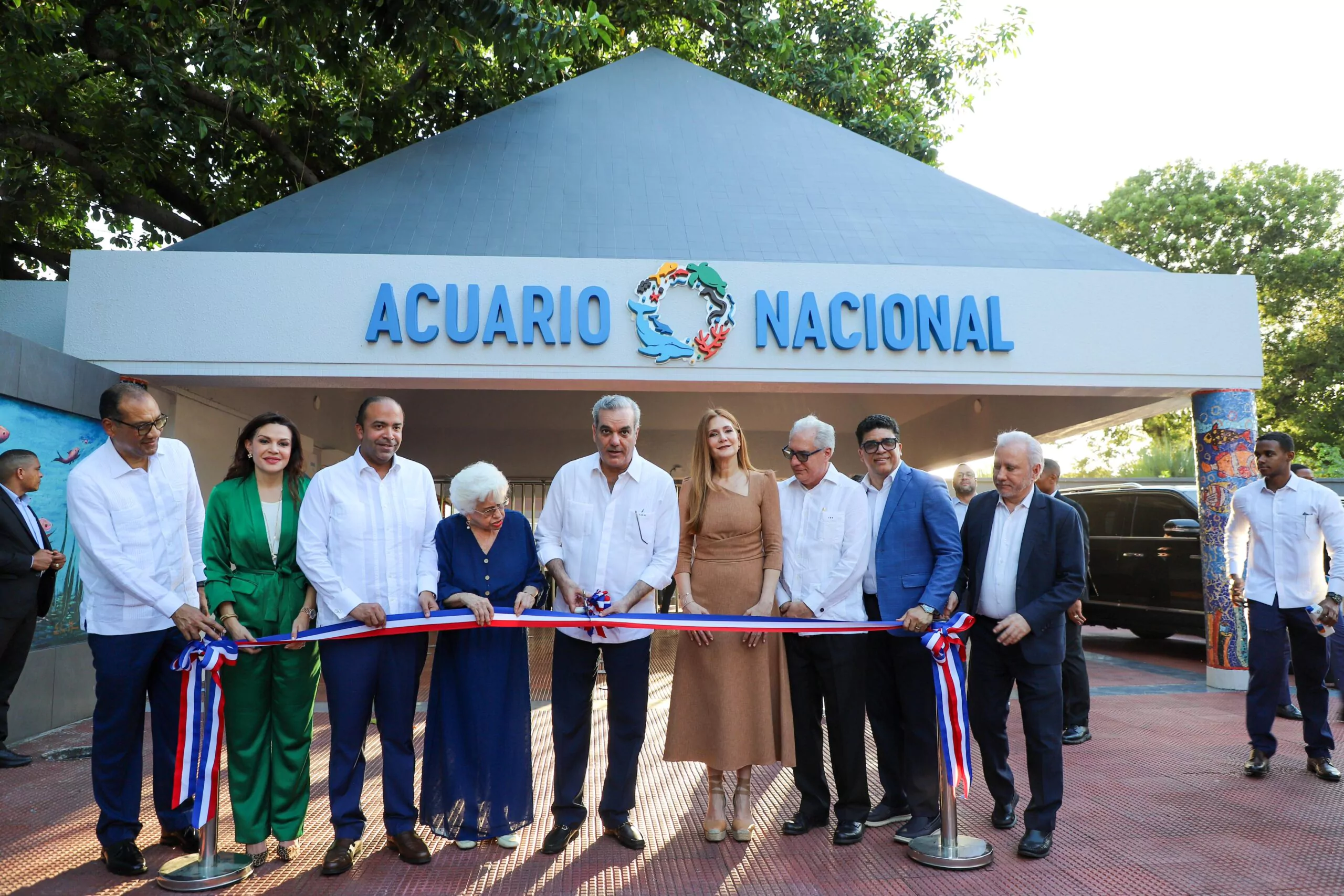 presidente-abinader-encabeza-reapertura-parcial-del-remozado-acuario-nacional