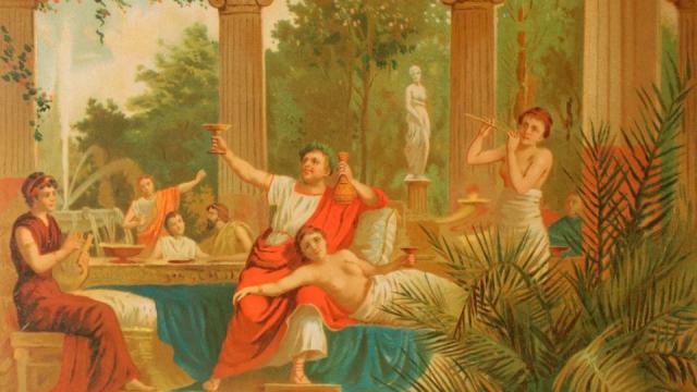 comer-recostados-y-vomitar-entre-platos:-asi-eran-los-festines-de-los-antiguos-romanos