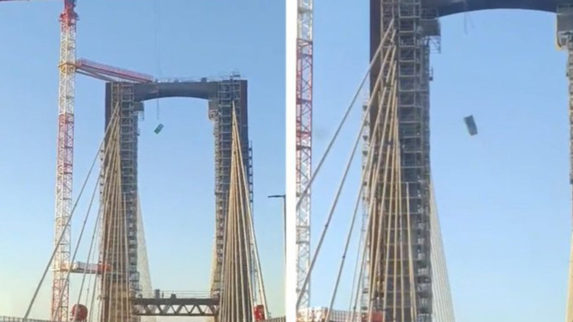 video:-cabina-de-aseo-portatil-cae-del-puente-del-centenario,-en-sevilla,-espana