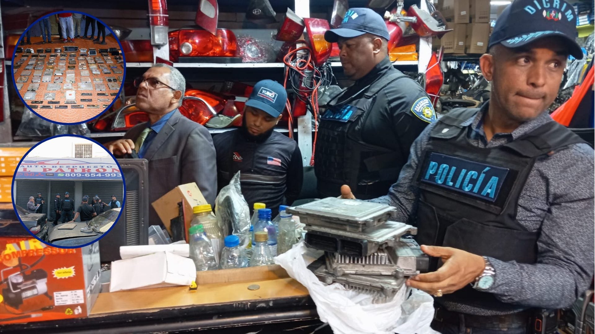 pn-y-mp-desmantelan-red-de-robo-de-piezas-de-vehiculos