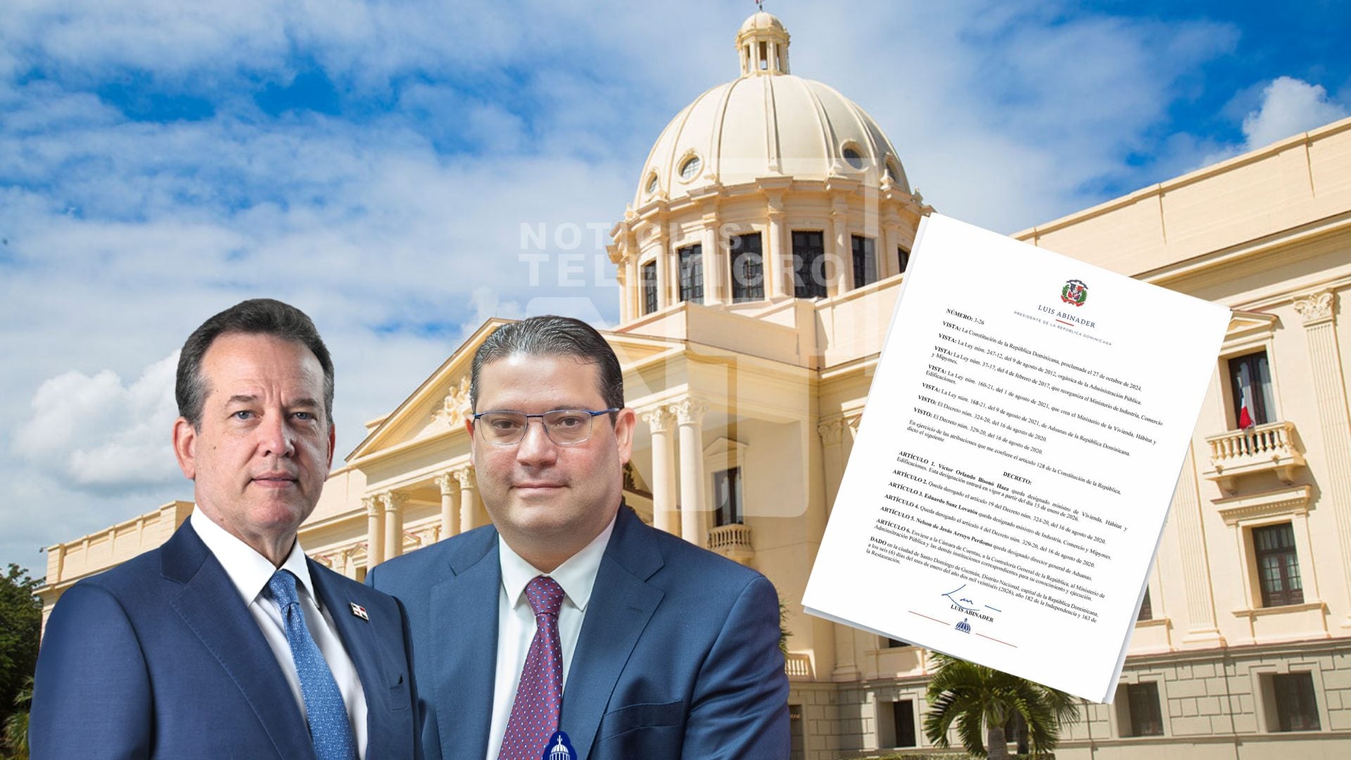 abinader-designa-a-sanz-lovaton-en-industria-y-comercio-y-a-ito-bisono-en-viviendas
