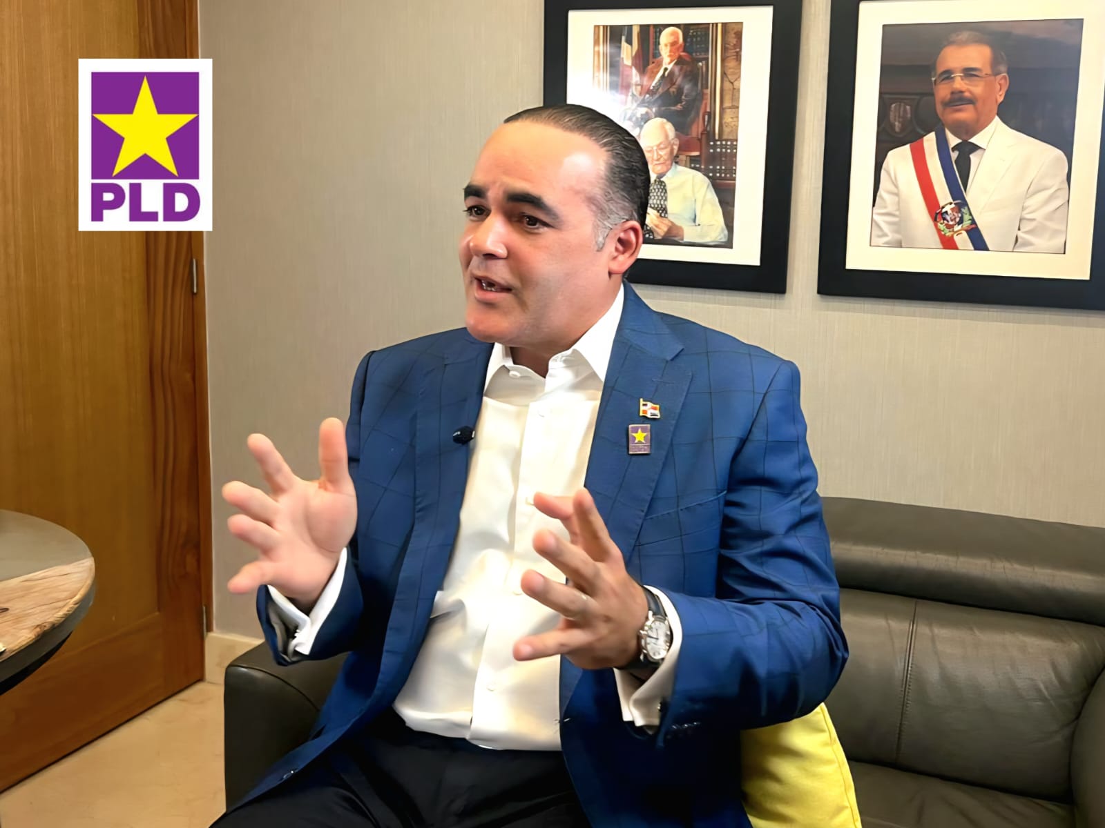 de-la-cruz-afirma-que-el-pld-es-“una-escuela-de-pensamiento-social”-y-defiende-legado