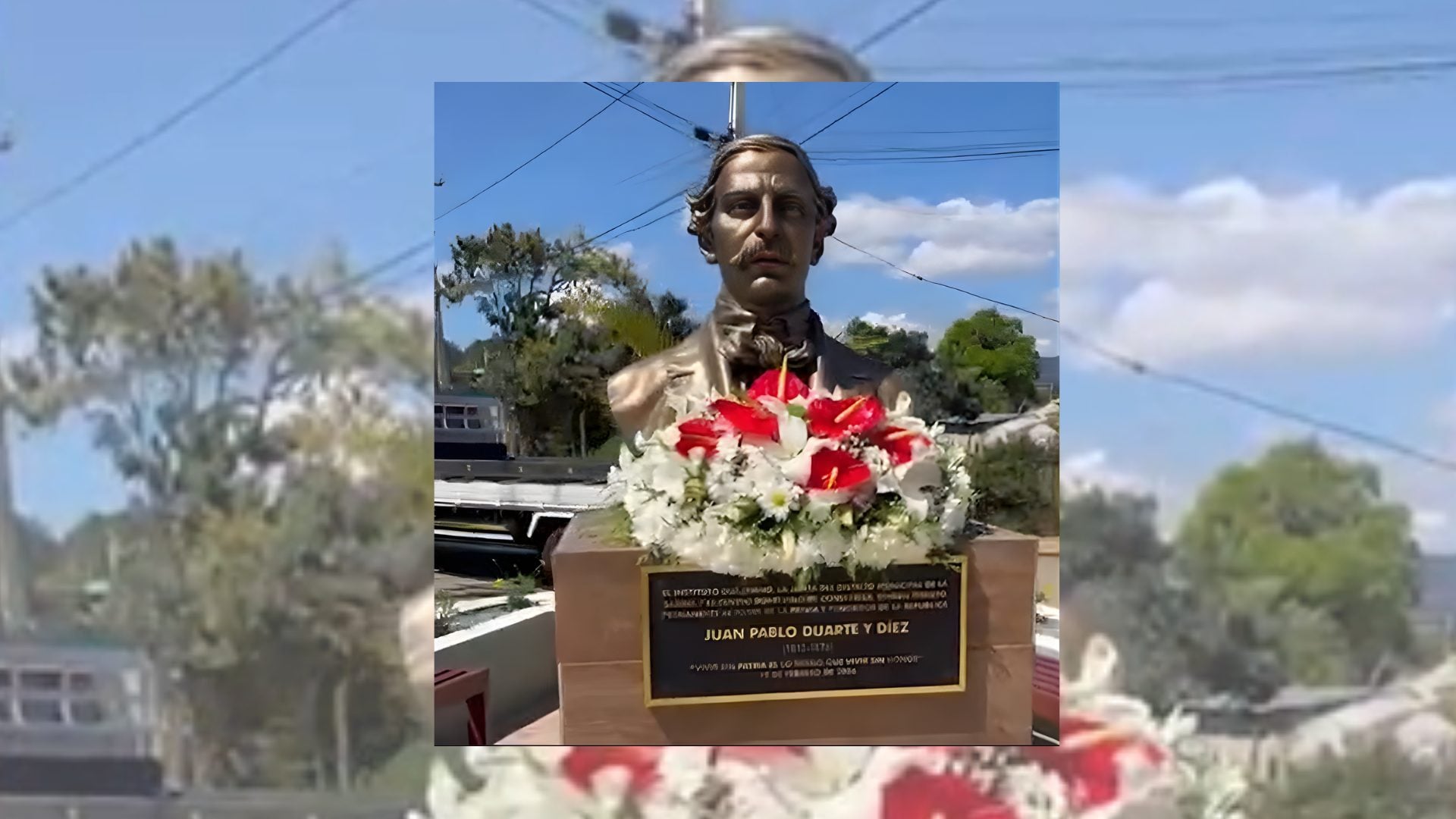 inauguran-busto-de-juan-pablo-duarte-en-la-sabina,-constanza,-como-simbolo-de-identidad-y-civismo