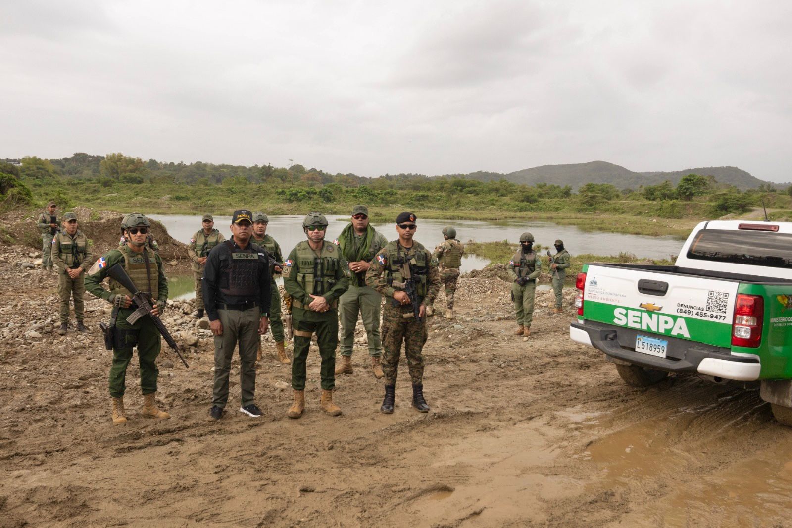 intervienen-rio-haina-para-recuperar-su-cauce-y-detener-la-extraccion-ilegal-de-agregados