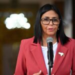 Delcy Rodríguez llama a los venezolanos a unirse para exigir el cese de sanciones a EE.UU.