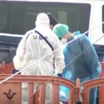 Uno de los franceses repatriados presenta síntomas de hantavirus tras vuelo a París