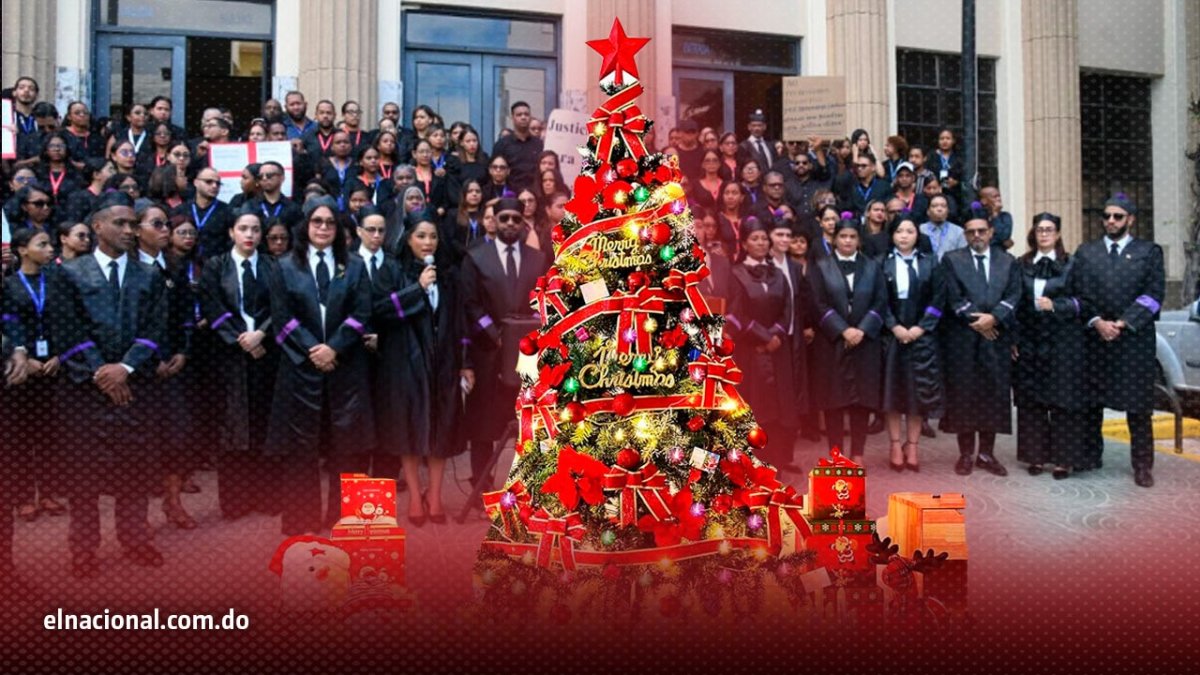 “un-lujo-innecesario”:-jueces-cuestionan-arbol-navideno-de-rd$11-millones-en-el-poder-judicial
