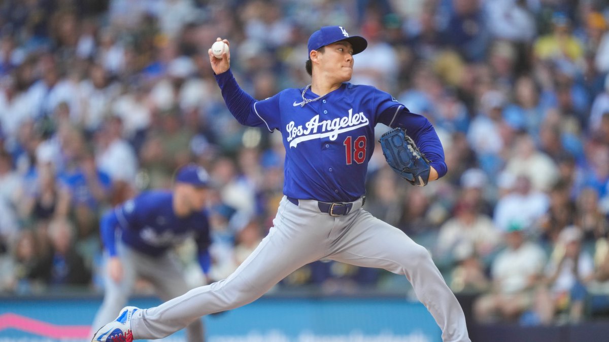 yamamoto-en-el-monticulo-y-jonron-de-pages:-dodgers-aplastan-5-1-a-los-cerveceros-en-milwaukee
