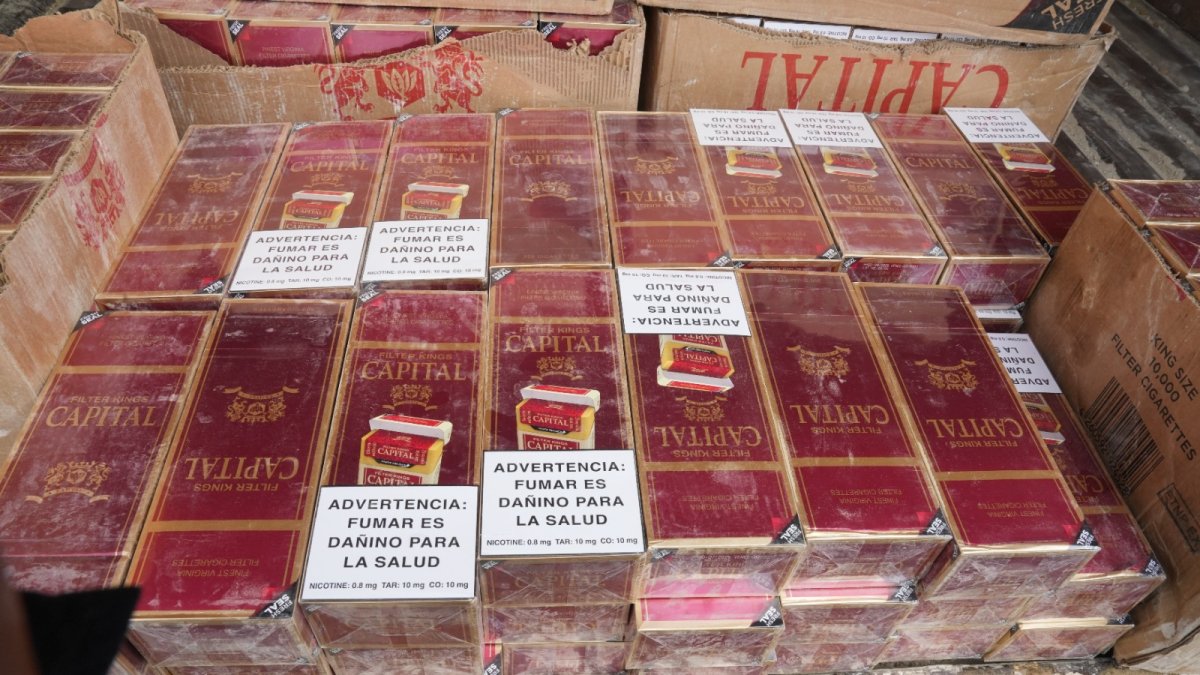 autoridades-ocupan-100,000-cigarillos-de-contrabando-en-santo-domingo-oeste