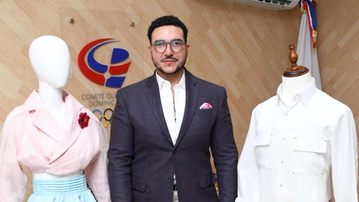 disenador-jose-lagares-vestira-a-abanderados-de-delegacion-dominicana-juegos-santo-domingo-2026
