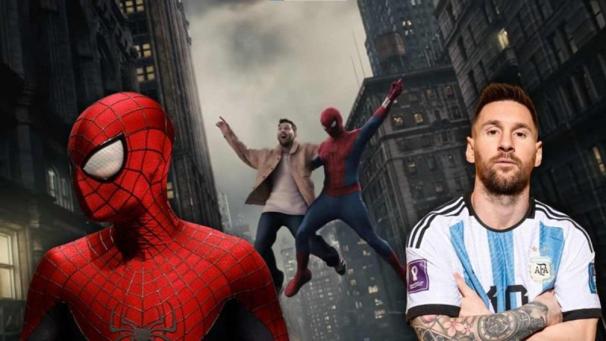 lionel-messi-sorprende-al-unirse-a-spider-man:-mira-su-encuentro-con-tom-holland