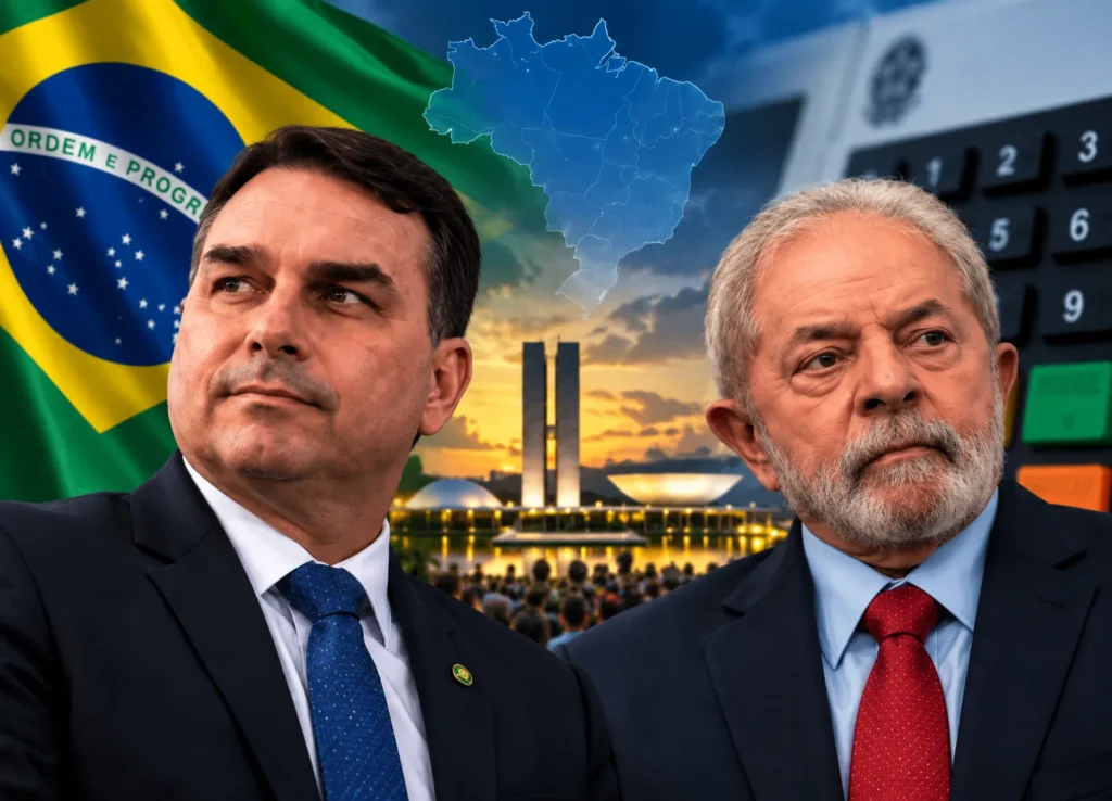 Flávio Bolsonaro llega primero al balotaje y obliga a Lula a buscar la remontada en Brasil