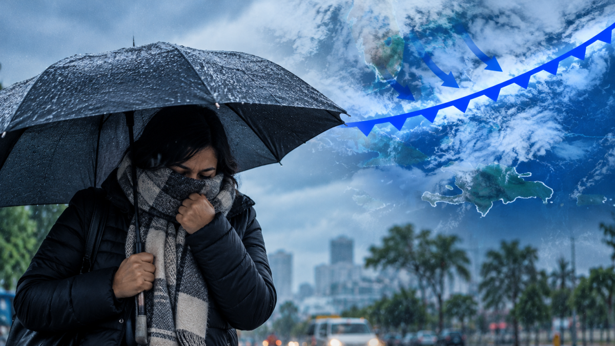 Frentes fríos traerán lluvias y bajas temperaturas al país a finales de octubre